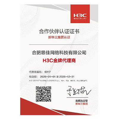 H3C金牌代理商